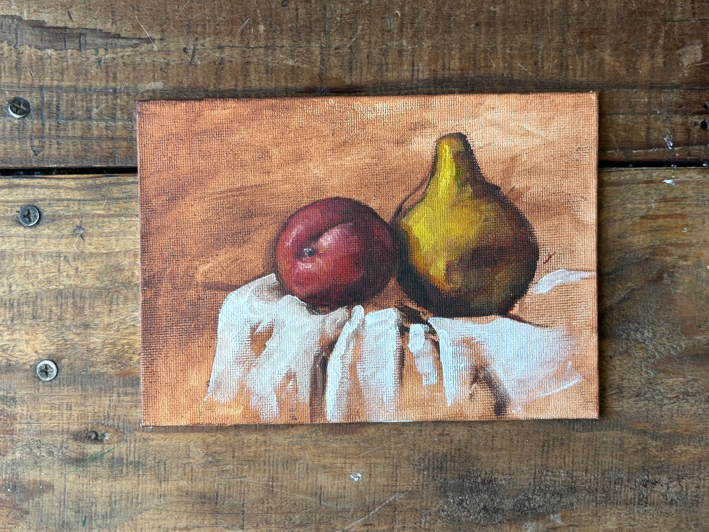 plum and pear